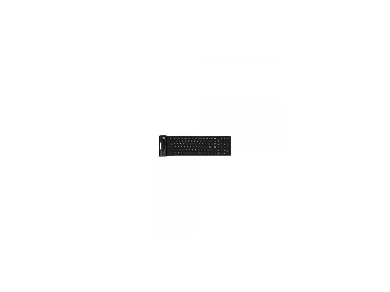 Adesso AKB-222UB USB SlimTouch Antimicrobial Waterproof Flex Keyboard