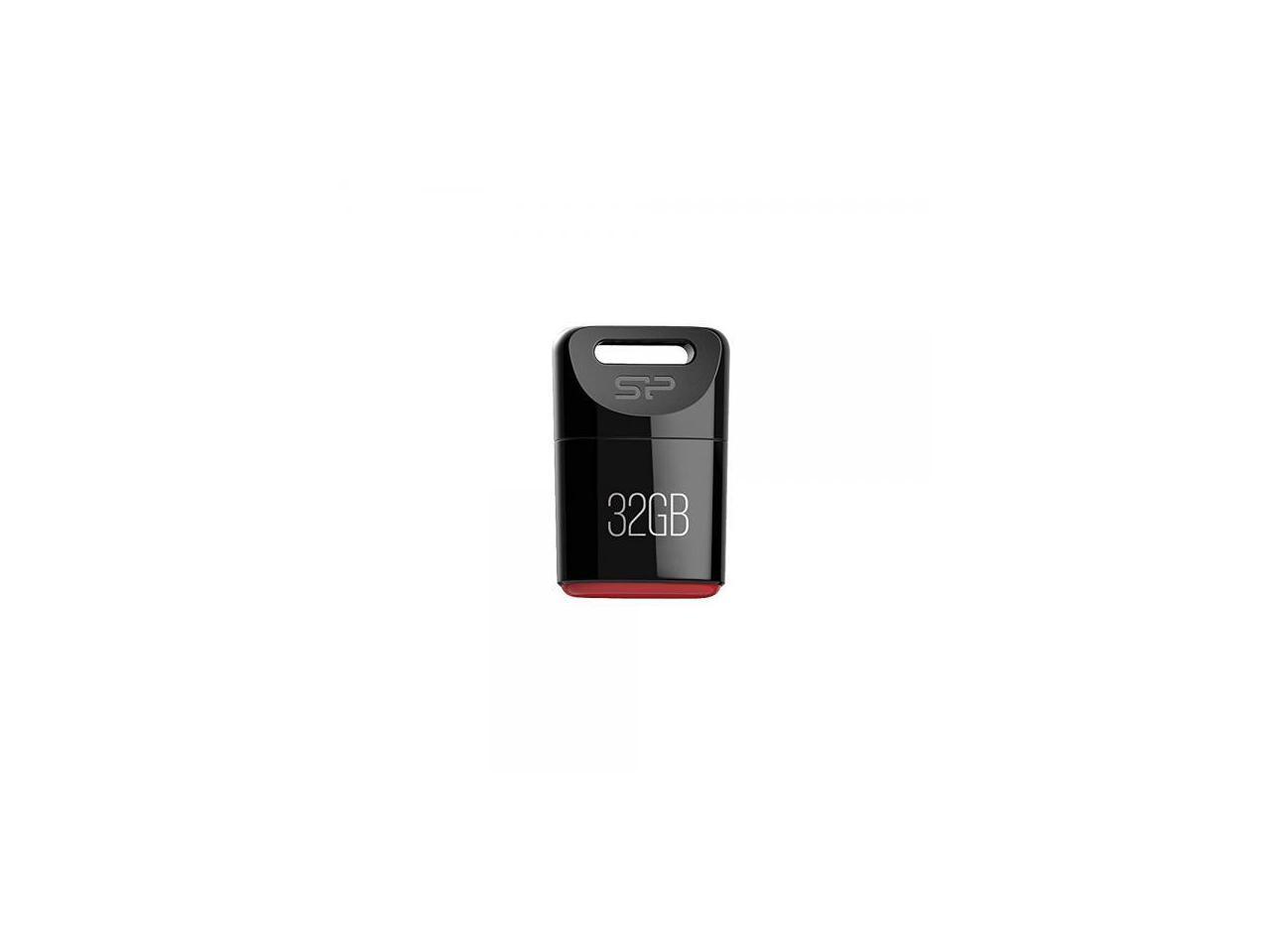 Silicon Power Touch T06 32GB USB 2.0 Flash Drive Black