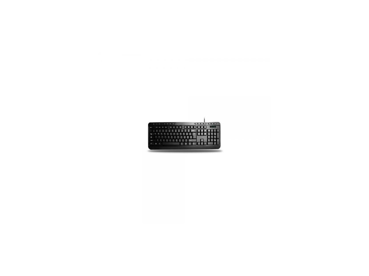 Adesso Multimedia Desktop 104-Key USB Keyboard for Windows One-Touch Controls (AKB-132UB)