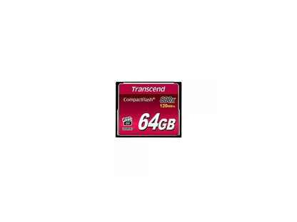 Transcend 64GB CompactFlash Memory Card 800x (TS64GCF800)