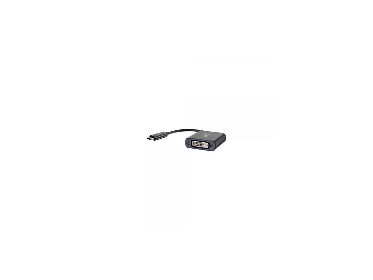 USB-C TO DVI ADAPTER BLACK*