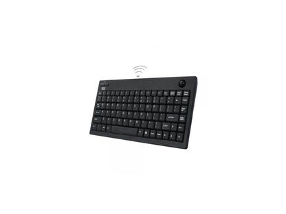Adesso 2.4 GHz RF Wireless Mini Trackball Keyboard (WKB-3100UB)