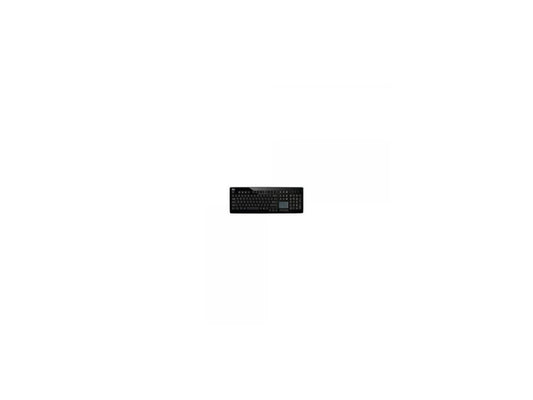 adesso wkb-4400ub 104key usb wireless touchpad keyboard blk pc ez connect tact key