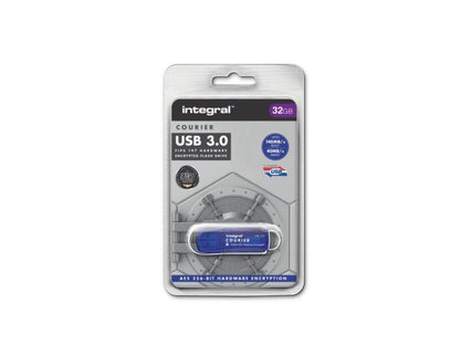 Integral 32GB COURIER FIPS 197 ENCRYPTED USB 3.0