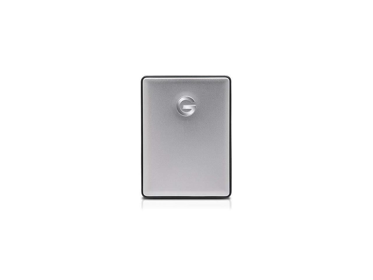 Thermal Grizzly 2TB G-DRIVE mobile USB-C Portable External Hard Drive, USB 3.1 Gen 1, Space Gray (0G10317)