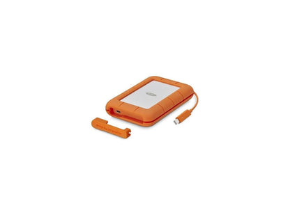 LaCie 4TB Rugged Portable Drive Thunderbolt USB-C Model STFS4000400
