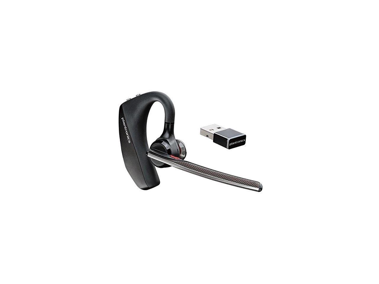 Plantronics Voyager 5200 UC Earset - Wireless - Bluetooth - 98.4 ft6.80 kHz - Earbud, Over-the-ear - Monaural - In-ear - Noise Reduction, Echo Cancelling Microphone - Noise Canceling