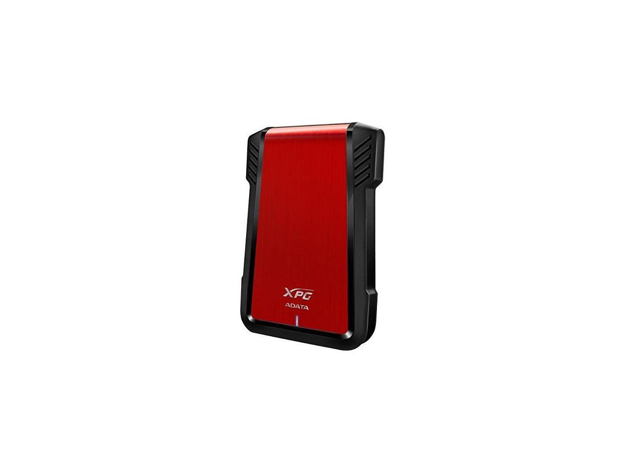 ADATA XPG EX500 - Storage enclosure - 2.5" - SATA 6Gb/s - 600 MBps - USB 3.1 - red