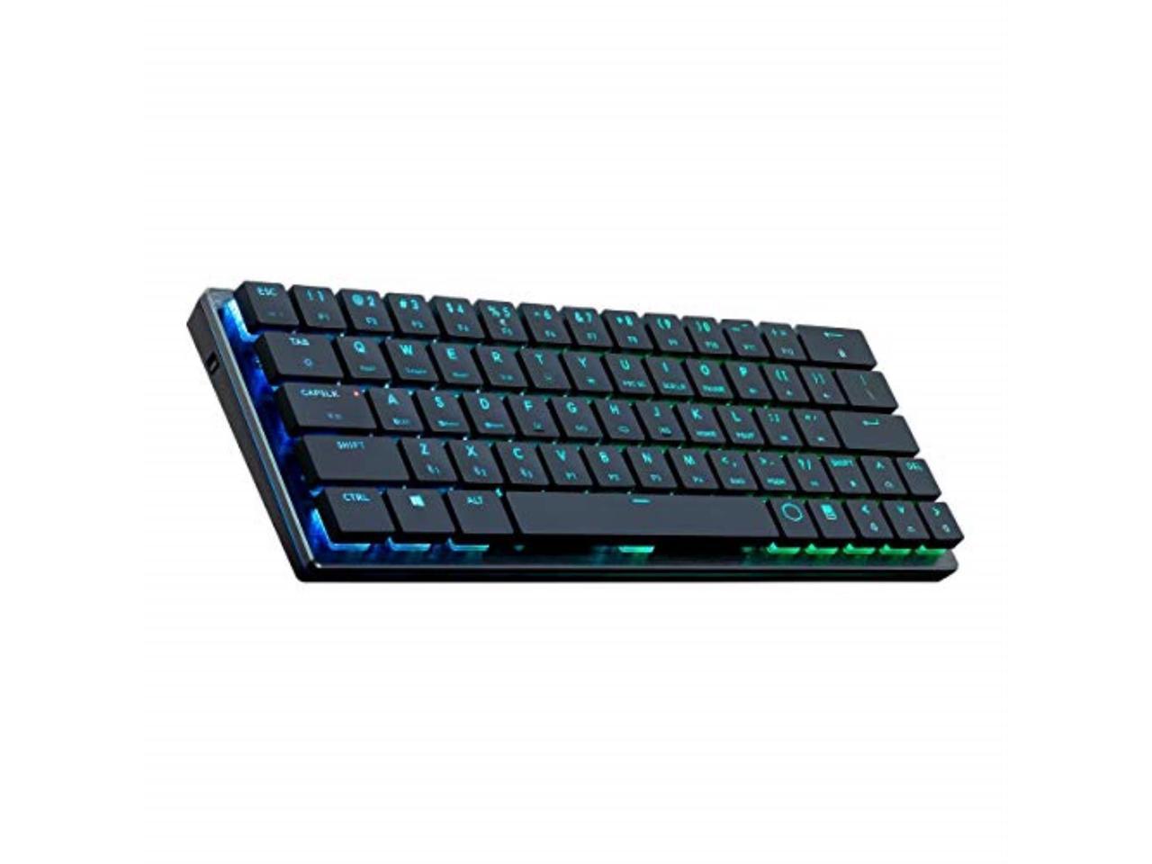 Cooler Master - SK-621-GKLR1-US - Cooler Master SK621 Keyboard - Wired/Wireless Connectivity - Bluetooth - USB Type C
