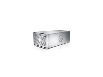 Thermal Grizzly G-RAID 20TB 2 x Thunderbolt 2, 1 x USB 3.0 Removable Dual-Drive Storage System 0G05012 Silver