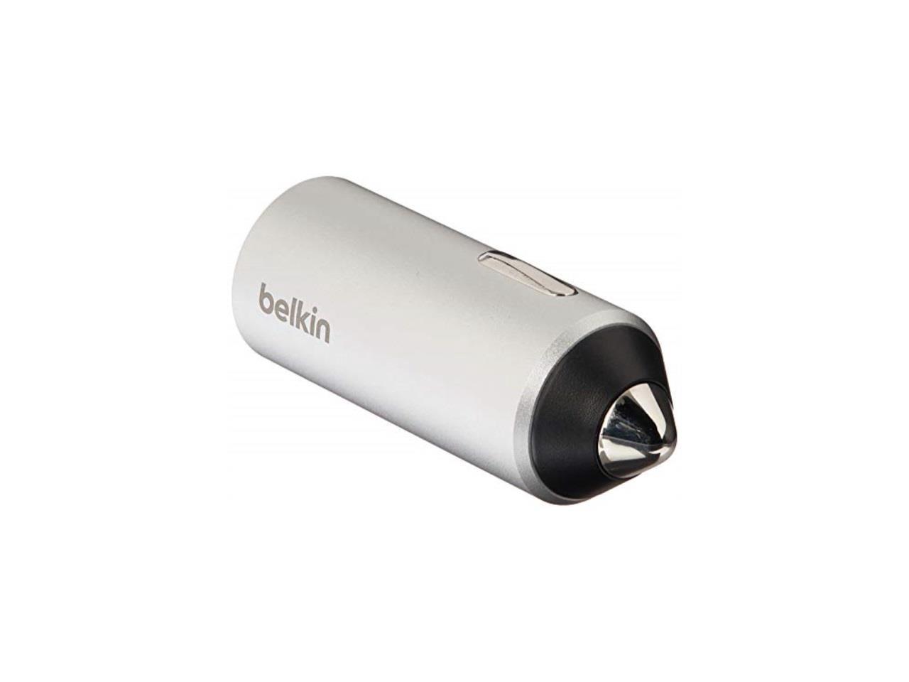 belkin car power valet iphone car charger kit with 4ft/1.2m lightning cable and dash magnet 2.4 amp, silver