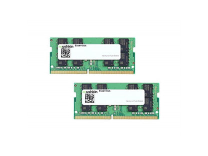 Mushkin Essentials 64GB (2x32GB) DDR4 SODIMM PC4-2666 PC4 19200 Notebook Memory