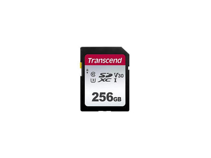 256GB Transcend 300S SDXC UHS-I U3 V30 SD Memory Card CL10 95MB/sec