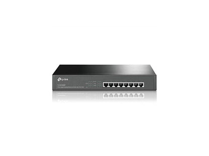 TP-LINK - TL-SG1008MP - TP-Link 8-Port Gigabit Desktop/Rackmount Switch with 8-Port PoE+ - 8 Ports - 2 Layer Supported -