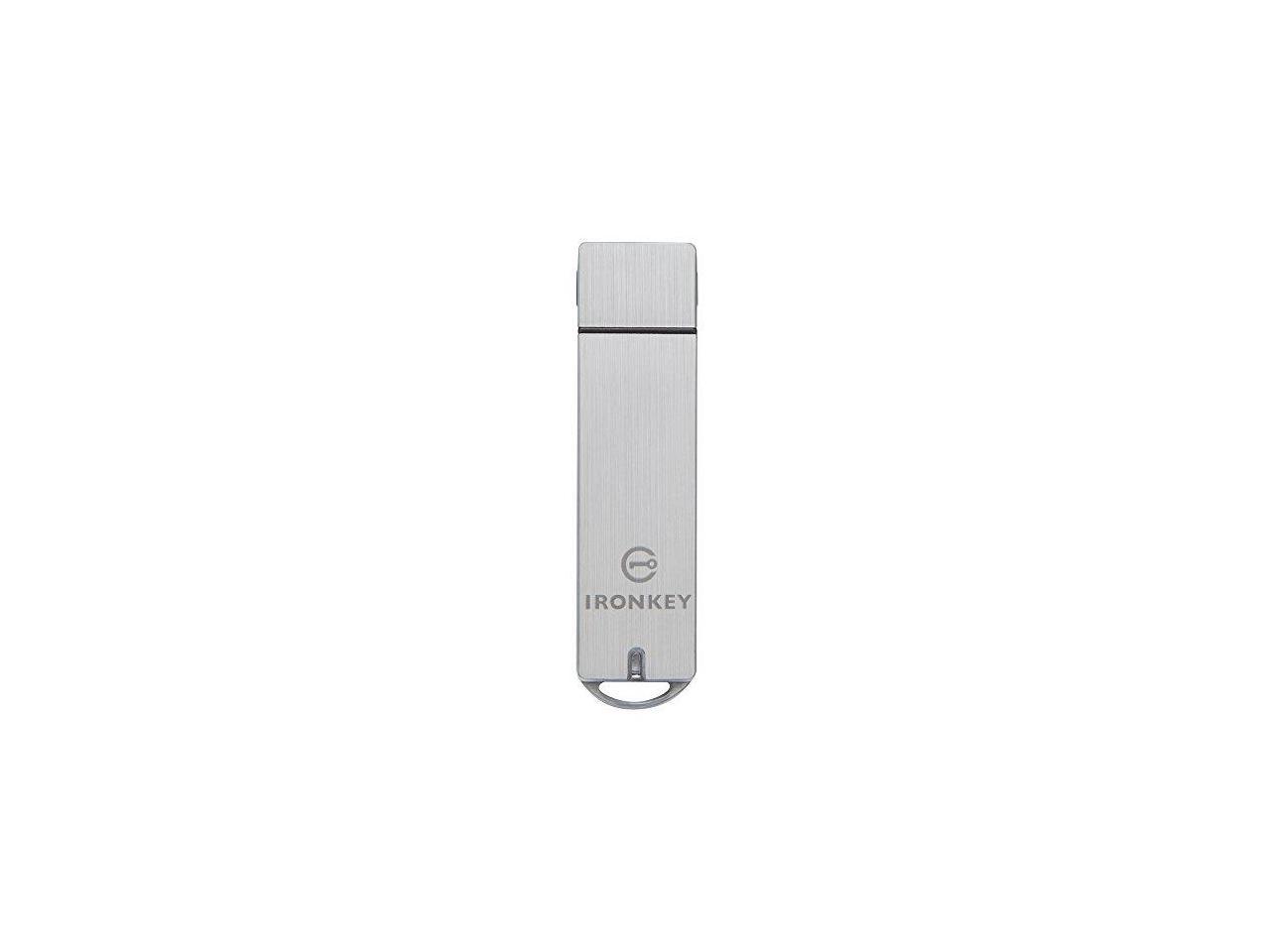 IronKey IronKey Basic S1000 Encrypted Flash Drive - 128 GB - USB 3.0 - 256-bit AES - 5 Year