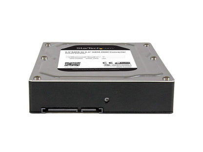StarTech.com 25SAT35HDD 2.5â€? to 3.5â€? SATA Aluminum Hard Drive Adapter Enclosure SSD / HDD Height up to 12.5mm - 2.5in to 3.5in SATA SSD/HDD Converter