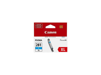 Canon CLI-281XL Original Ink Cartridge - Cyan - Inkjet - 1 Each