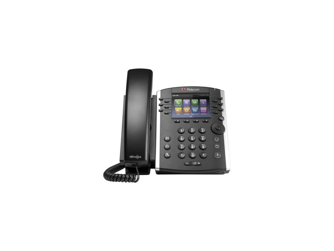 Polycom VVX 401 (2200-48400-001) 12-line Desktop Phone