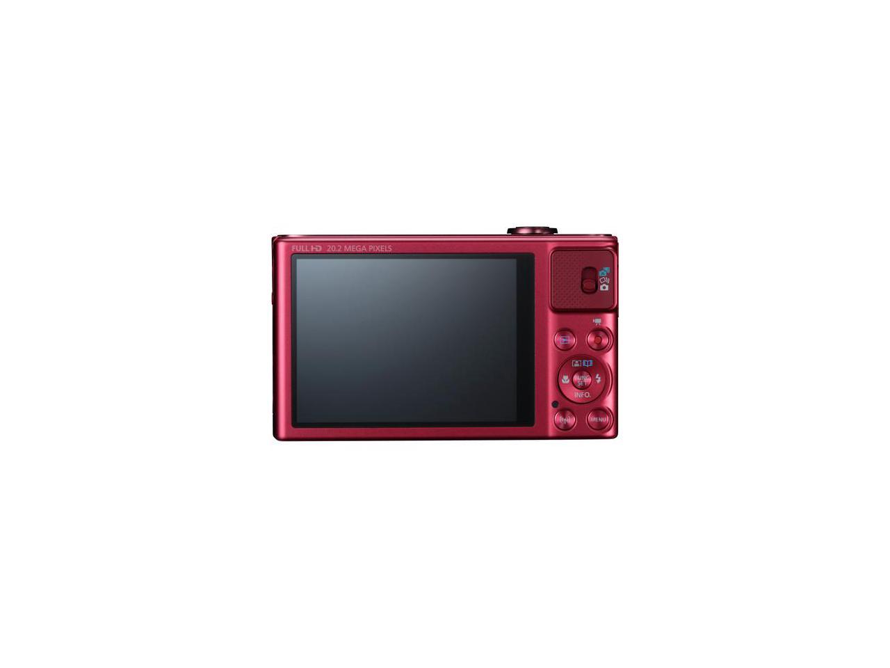Canon PowerShot SX620 HS Digital Camera (Red)