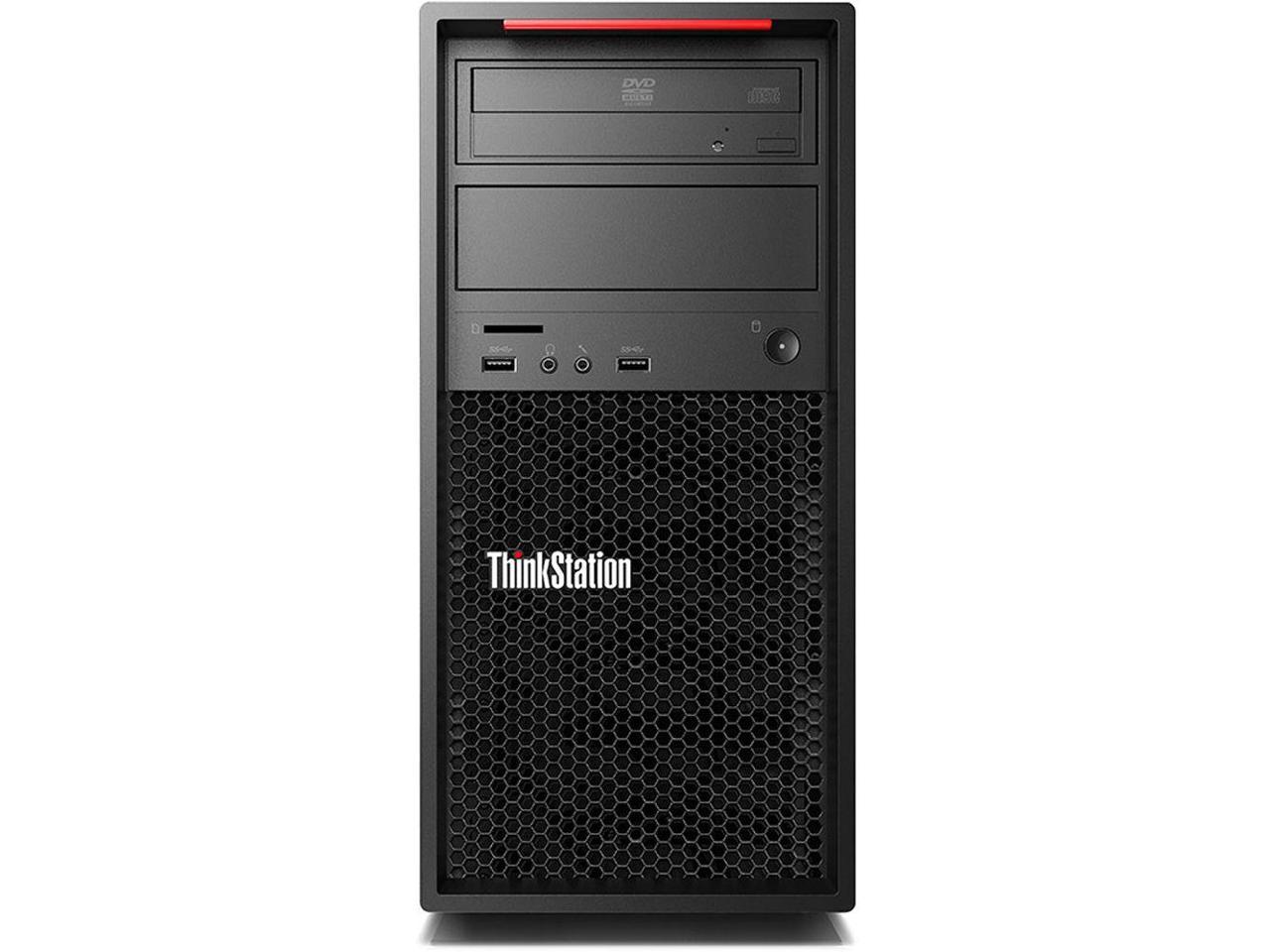 Lenovo 30BX001AUS Thinkstation P520C 30Bx - Tower - 1 X Xeon W-2123 / 3.6 Ghz - Ram 16 Gb - Ssd 512 Gb - Tcg Opal Encryption - Dvd-Writer - Quadro P2000 - Gige - Win 10 Pro 64-Bit - Monitor: None - T