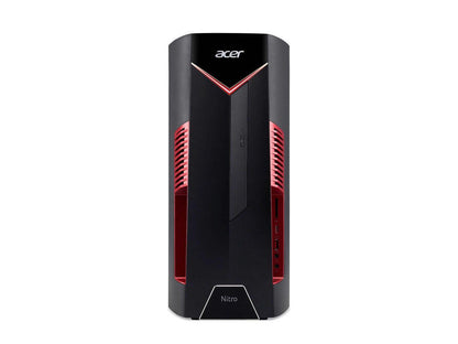 Acer Nitro N50-600 Desktop Computer - Intel Core i5 (8th Gen) i5-8400 2.80 GHz - 8 GB DDR4 SDRAM - 256 GB SSD - Windows 10 Home 64-bit