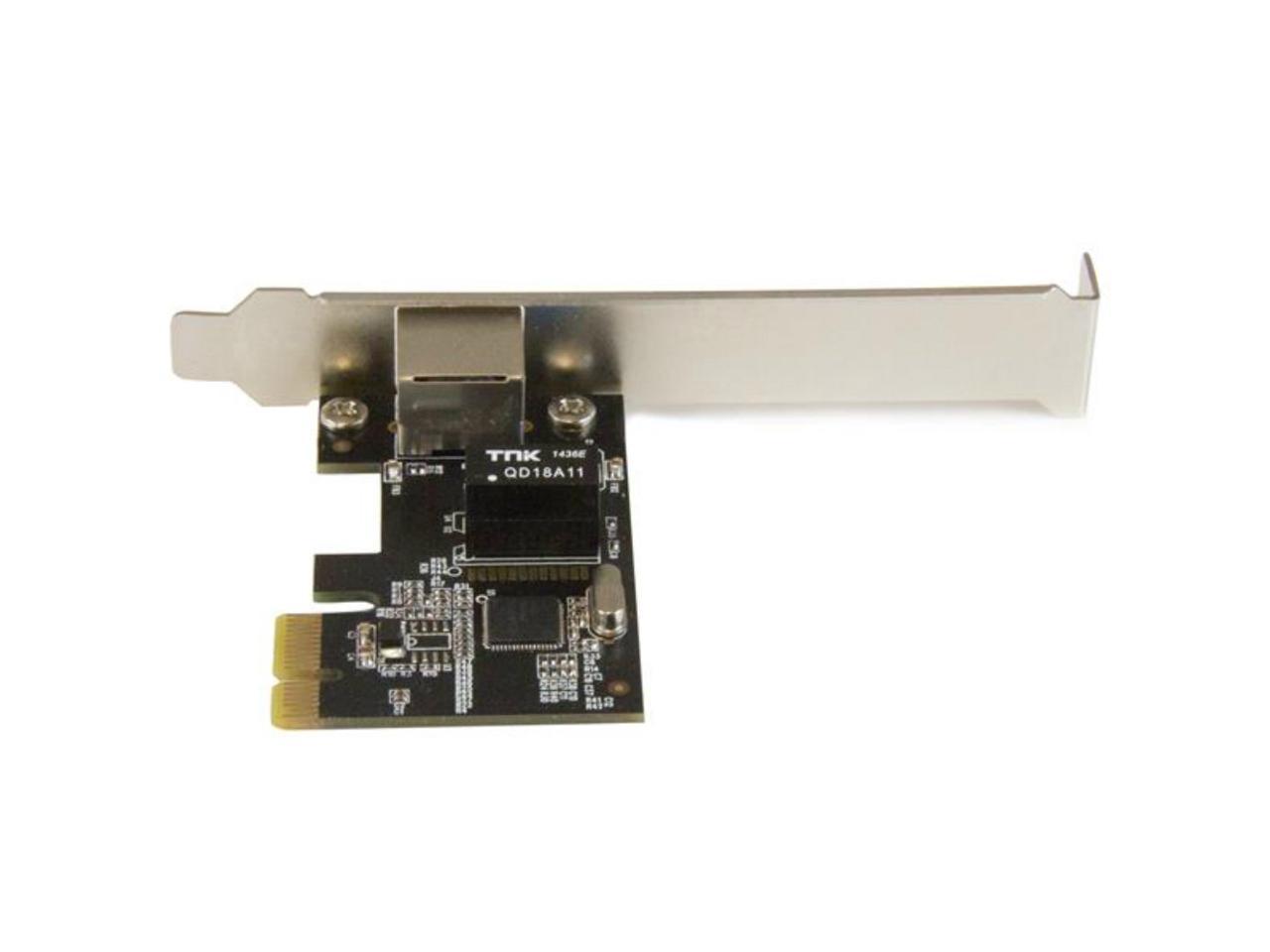 StarTech.com 1 Port PCI Express Gigabit Ethernet Network Card - Intel I210 NIC - Single Port PCIe Network Adapter Card w/ Intel Chip
