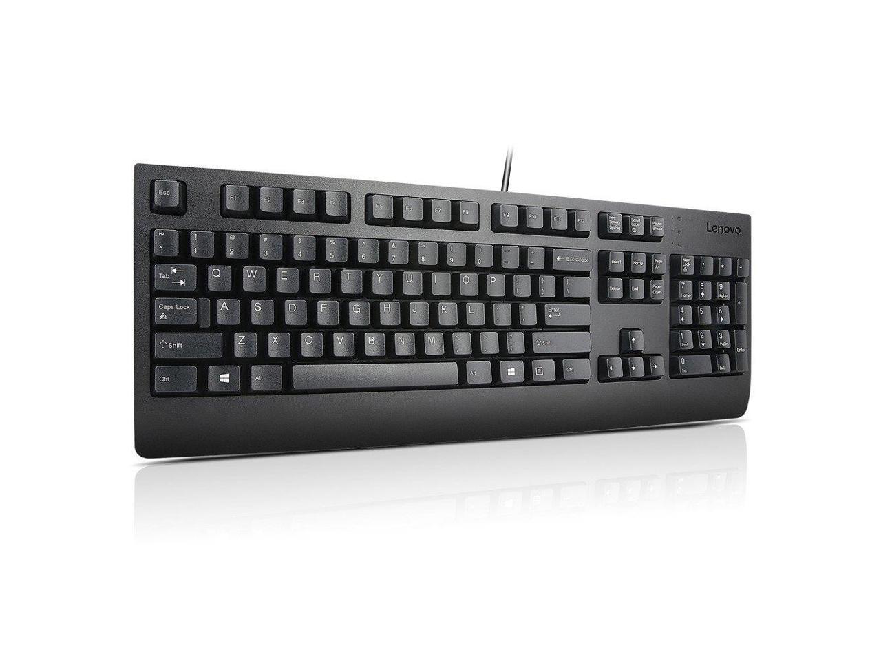Lenovo USB Keyboard Black US English 103P