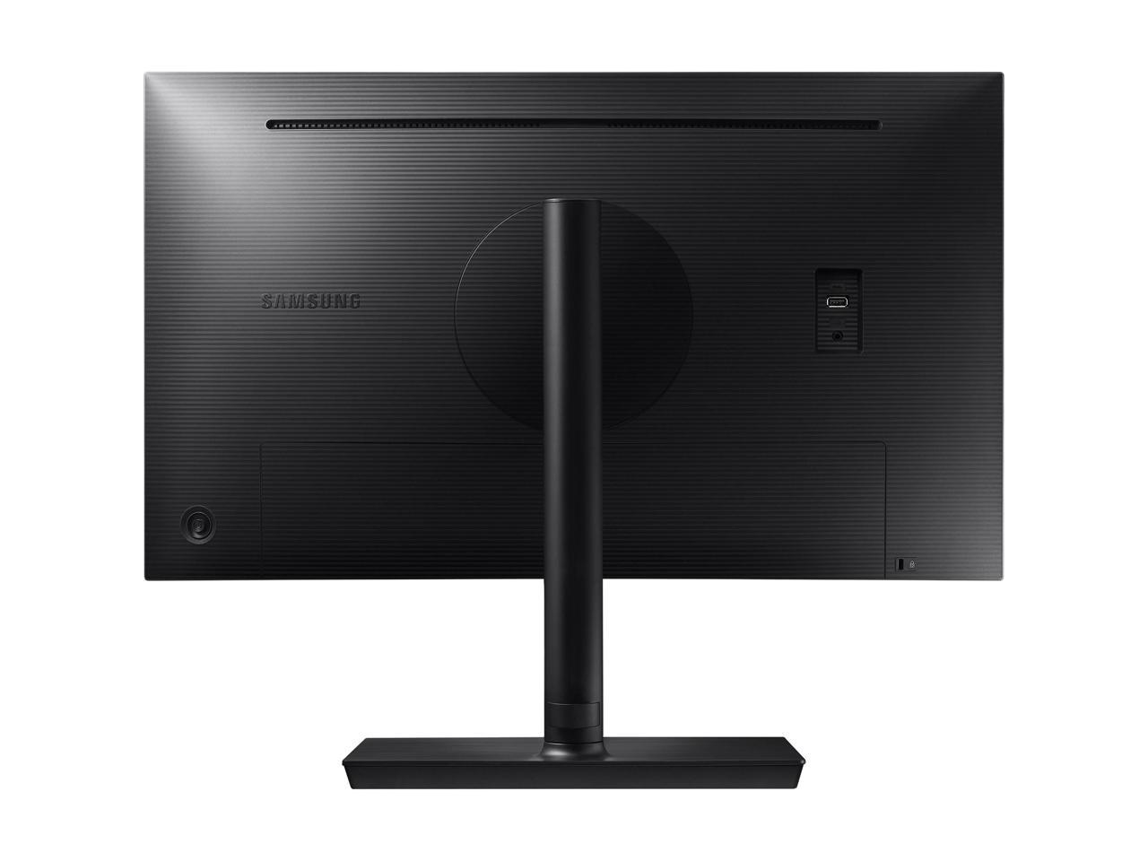 Samsung S24H850QFN 24" (23.8" Actual size) Quad HD 2560 x 1440 2K Resolution 5ms DisplayPort USB Type-C HDMI AMD FreeSync Flicker-Free LED Backlit LCD Monitor