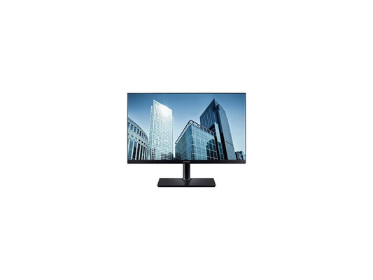 Samsung S24H850QFN 24" (23.8" Actual size) Quad HD 2560 x 1440 2K Resolution 5ms DisplayPort USB Type-C HDMI AMD FreeSync Flicker-Free LED Backlit LCD Monitor