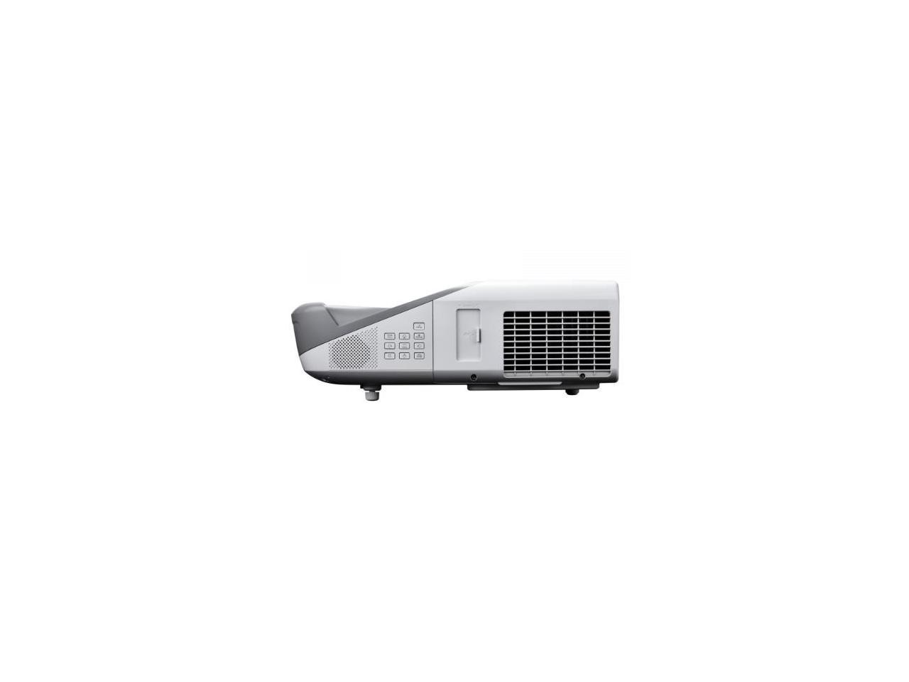 ViewSonic PS750HD 1920 x 1080 3000 lumens DLP 1080p HDMI Interactive Ultra Short Throw Projector with Wall Mount 10,000:1 RJ45