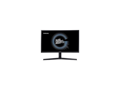 Samsung CFG7 Series C24FG73FQN Matte Dark Blue Black 23.5" Curved FHD 1080p 1ms 144Hz AMD FreeSync Monitor, 350 cd/m2, HDMI, DisplayPort, Tilt, Height Adjustable, VESA Compatible