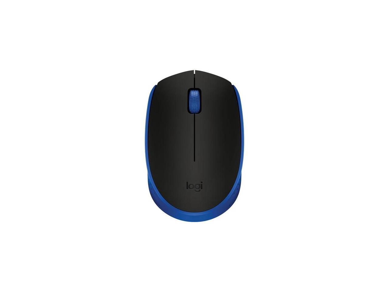 Logitech M170 910-004800 Black/Blue 1 x Wheel RF Wireless Optical Mouse