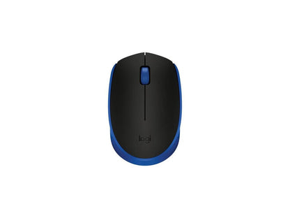 Logitech M170 910-004800 Black/Blue 1 x Wheel RF Wireless Optical Mouse