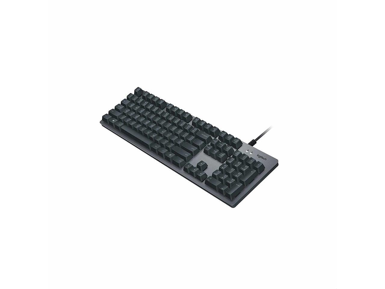 Logitech K840 Mechanical Keyboard with Romer G mechanical Switches for PC