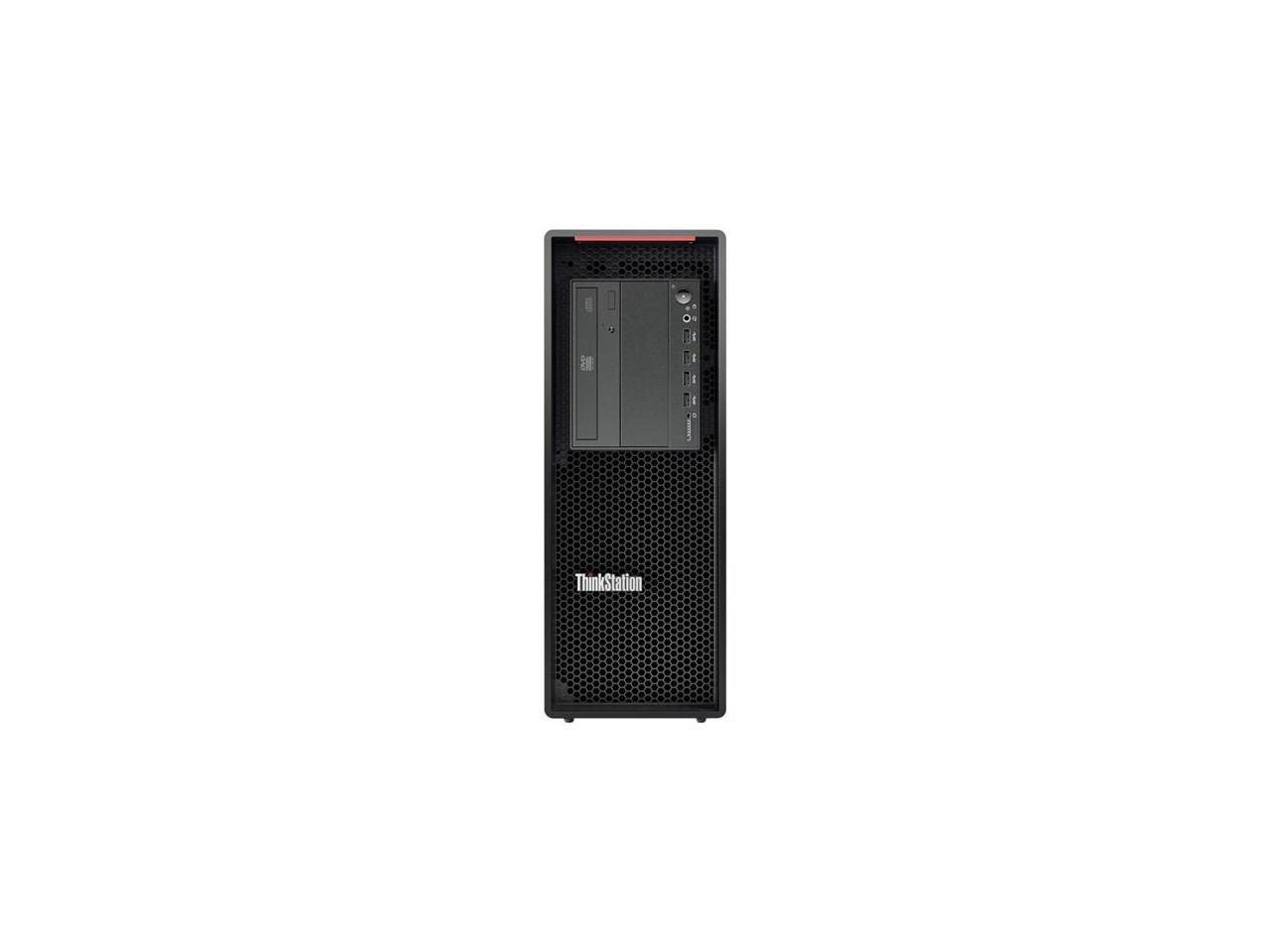 Lenovo Desktop Computer ThinkStation P520c (30BX002DUS) Xeon W-2123 (3.60 GHz) 16 GB DDR4 ECC 512 GB SSD Windows 10 Pro 64-Bit