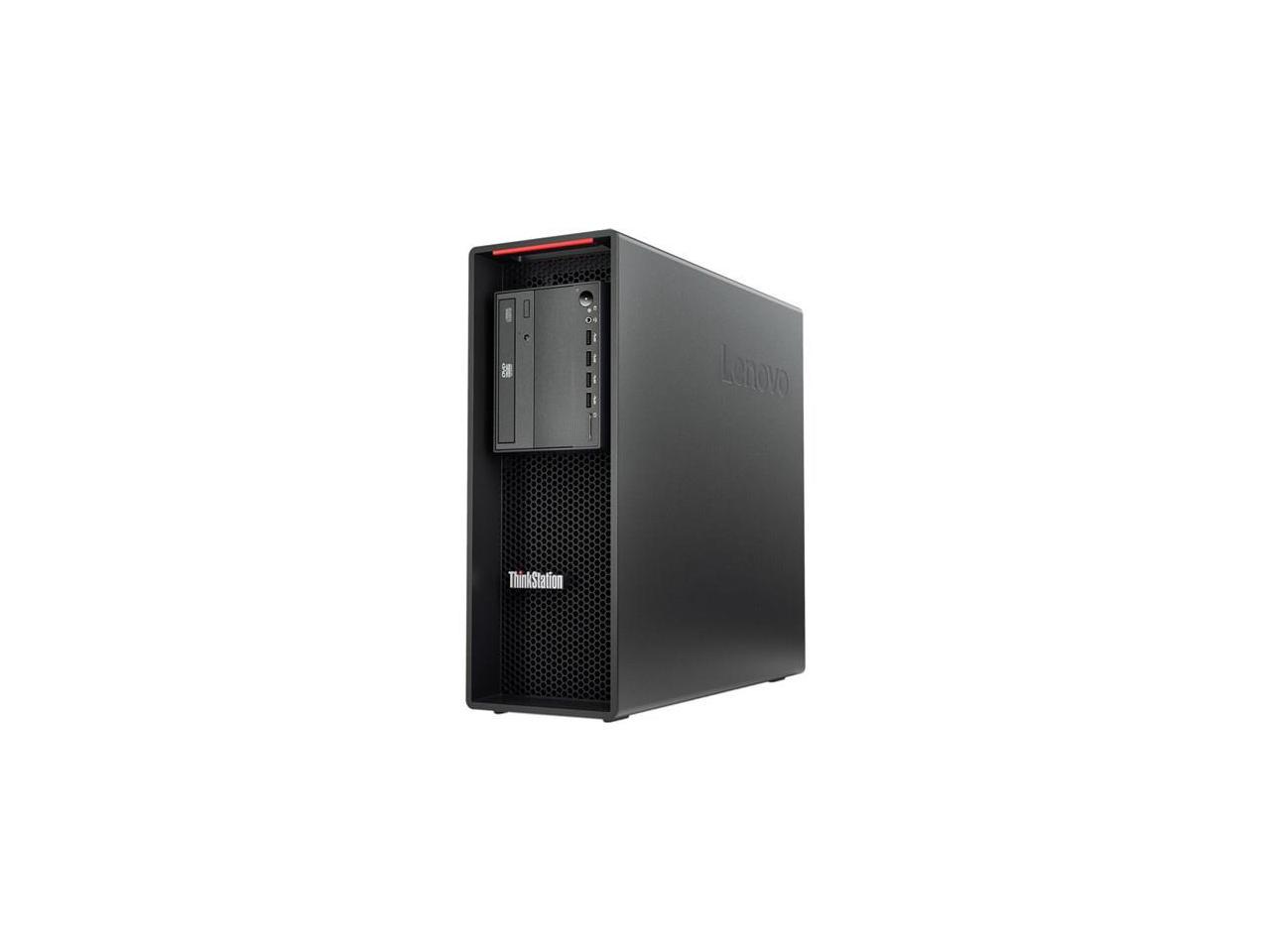 Lenovo Desktop Computer ThinkStation P520c (30BX002DUS) Xeon W-2123 (3.60 GHz) 16 GB DDR4 ECC 512 GB SSD Windows 10 Pro 64-Bit
