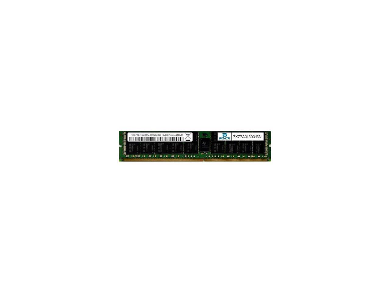 Lenovo 7X77A01303 Truddr4 - Ddr4 - 16 Gb - Dimm 288-Pin - 2666 Mhz / Pc4-21300 - 1.2 V - Registered - Ecc - For Thinksystem Sd530, Sn850, Sr530, Sr550, Sr570, Sr590, Sr650, Sr850, Sr860, Sr950, St550