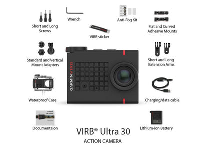 Garmin VIRB Ultra 30 4K Action Camera w/ Multiple Video Recording Modes