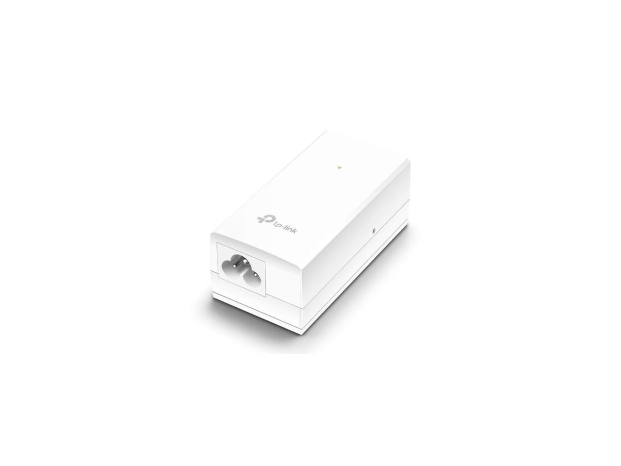 TP-Link PoE Injector | PoE Adapter 24V DC Passive PoE | Gigabit Ports | Up to 100 Meters (325 feet) | Wall Mountable Design (TL-PoE2412G)