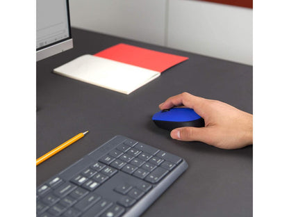 Logitech M170 910-004800 Black/Blue 1 x Wheel RF Wireless Optical Mouse