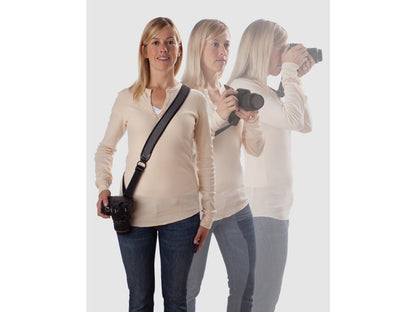 Joby Ultra Fit Sling Camera Strap for Women Ergonomic Design Charcoal NEW