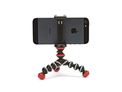 Joby GPod Mini Magnetic Adjustable Point and Shoot Tripod (Black/Grey/Red)