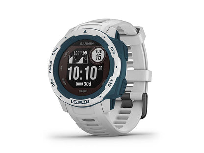 Garmin Instinct Solar Surf, Solar-Powered Rugged GPS Smartwatch -Cloudbreak- (010-02293-18)