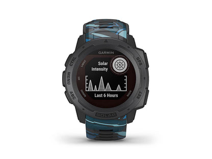 Garmin Instinct Solar Surf, Solar-Powered Rugged GPS Smartwatch -Pipeline- (010-02293-17)