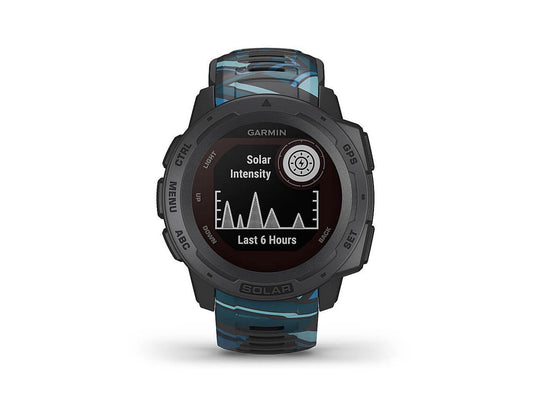 Garmin Instinct Solar Surf, Solar-Powered Rugged GPS Smartwatch -Pipeline- (010-02293-17)