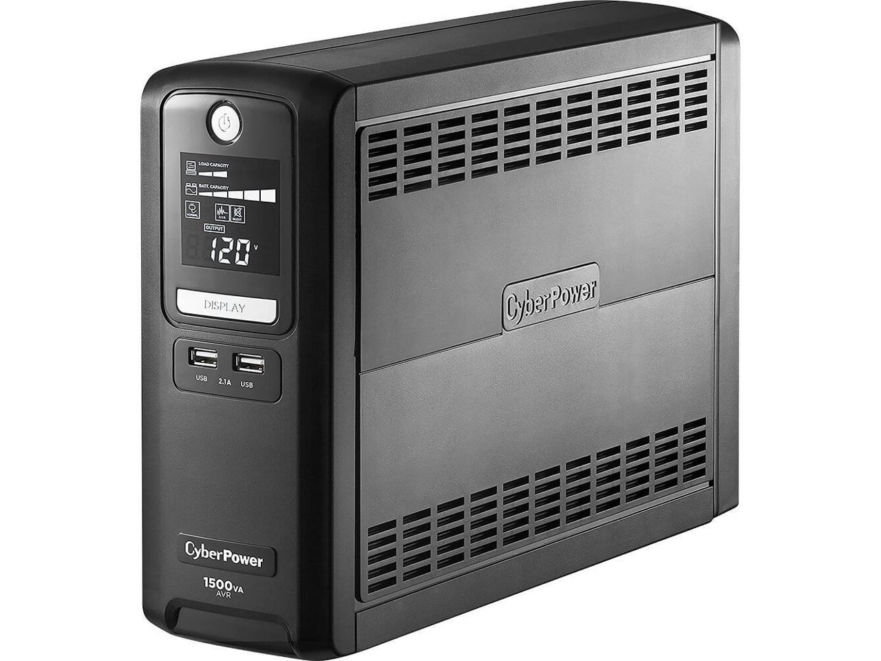 CyberPower LX1500GU 10-Outlet 1500VA Battery Back-Up System