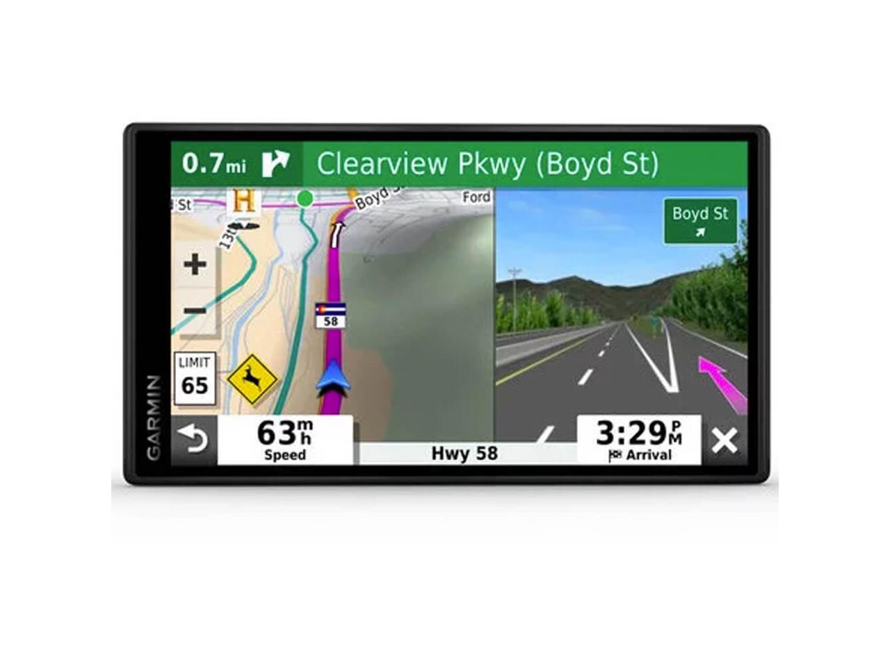 Garmin DRIVESM55LMT 5.5 inch Traffic Car Mount GPS System