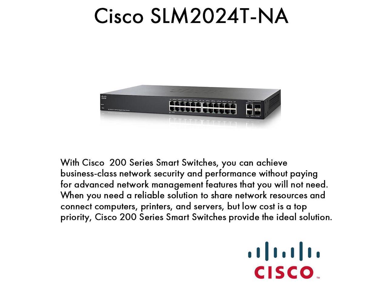 Cisco SLM2024T-NA Sg 200-26 26-Port Gigabit