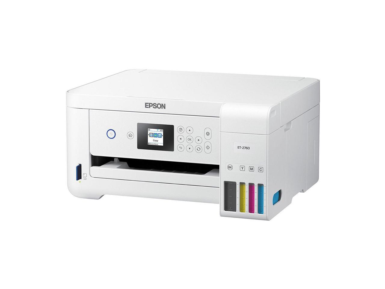 Epson EcoTank ET-2760 Special Edition All-in-One Printer with Bonus Black Ink