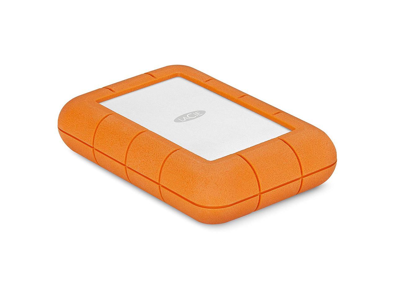 LaCie Rugged RAID Pro 4TB USB-C Portable Hard Drive + 1mo Adobe CC All Apps (STGW4000800)